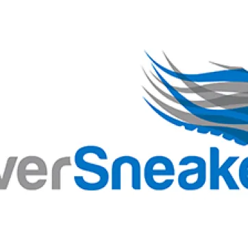 silver sneakers logo